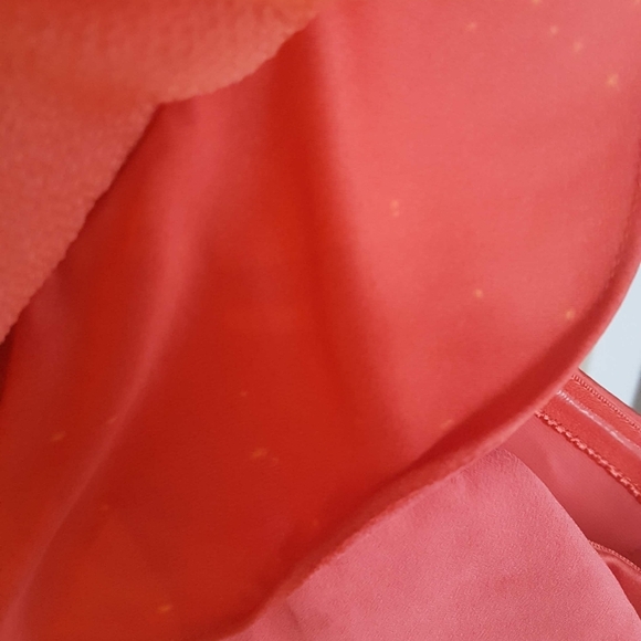 BCBG Coral Ruffled Peacock Dress - Picture 5 of 5